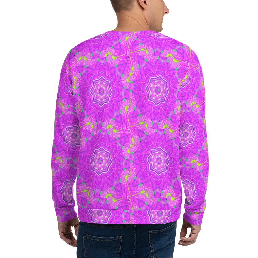 That Abstract Pink Neon Star Unisex Sweatshirt product image (3)