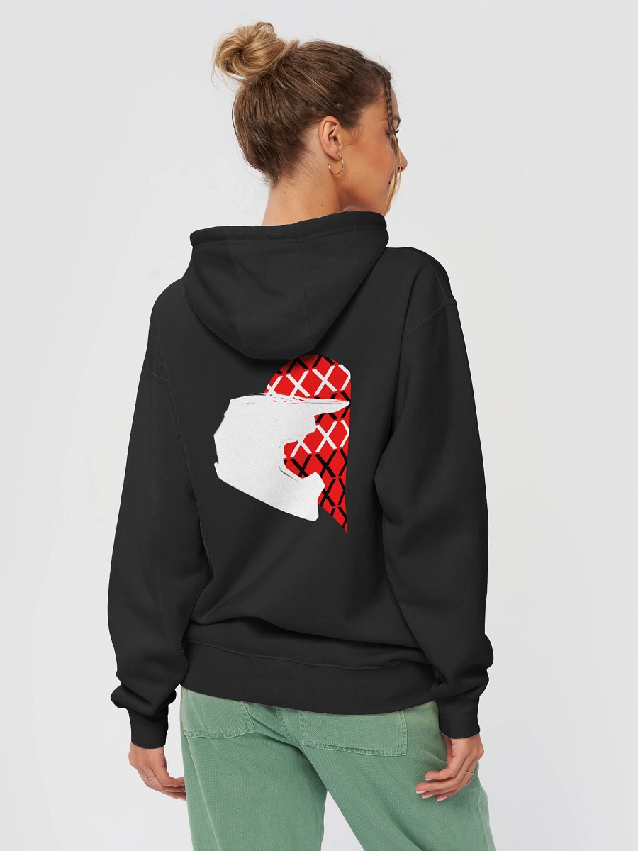 Matching Off-Road Helmet Heart (White-Left) | Hoodie product image (4)