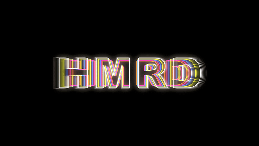 HMRD Retro Neon Text product image (2)