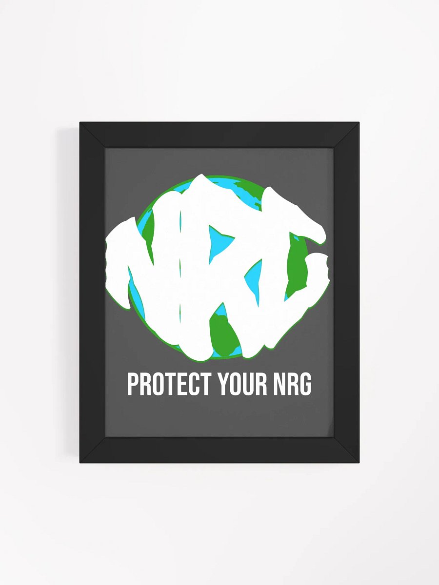 Protect Your NRG Framed Matte Poster product image (4)