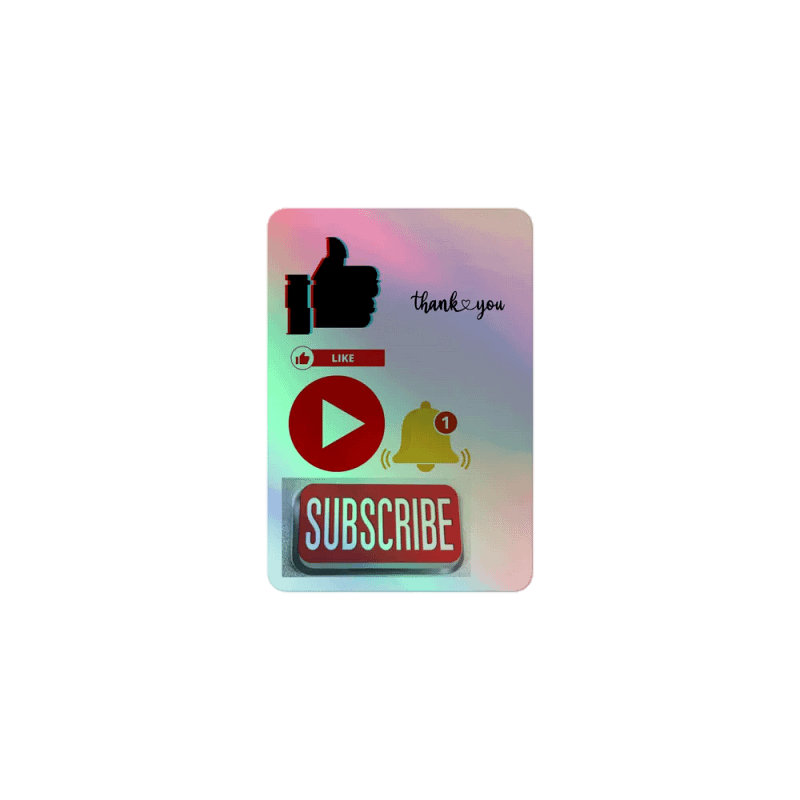 YouTube subscribe.