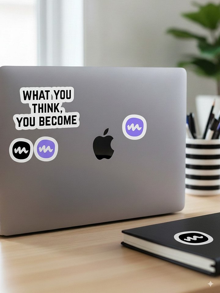 What You Think Kiss Cut Sticker Set product image (1)