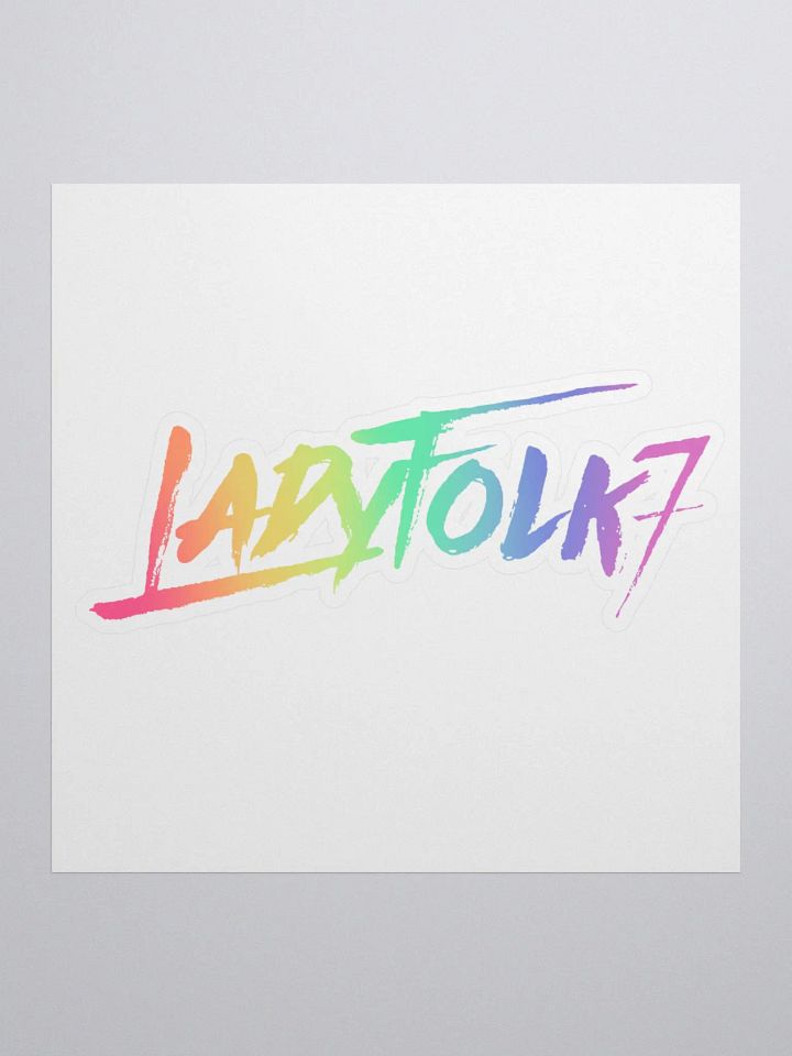 Lady Sticker product image (1)
