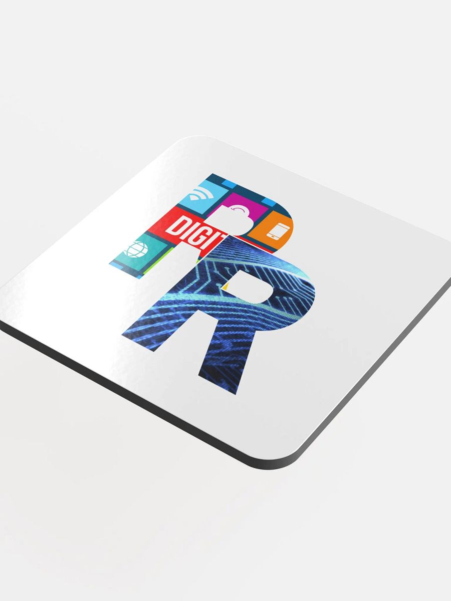 Custom Initials Techy Chic Coaster Set product image (4)