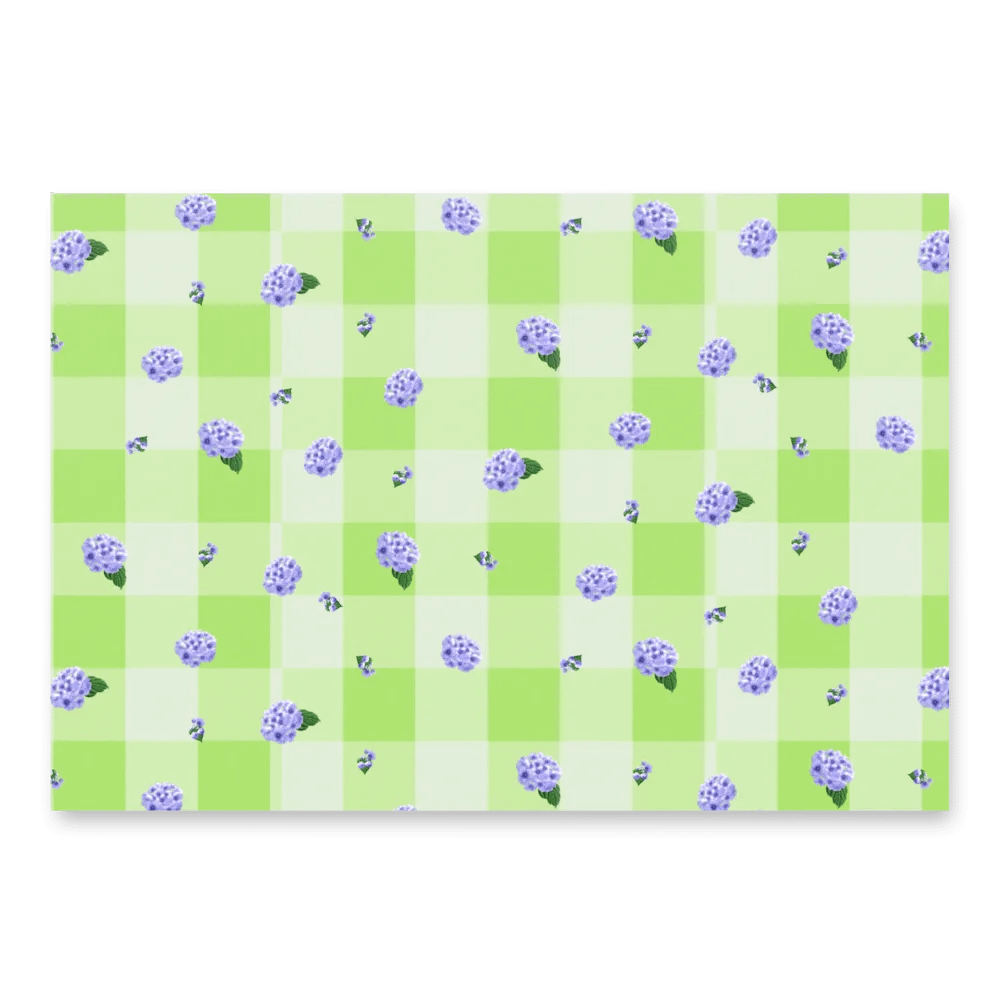 Bunnies and Hydrangeas Wrapping Paper Set product image (3)