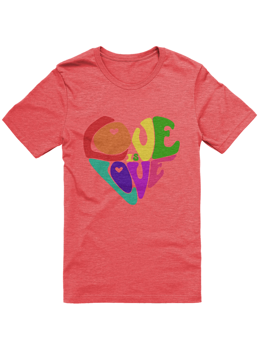Full Pride Love is Love big print tee product image (1)
