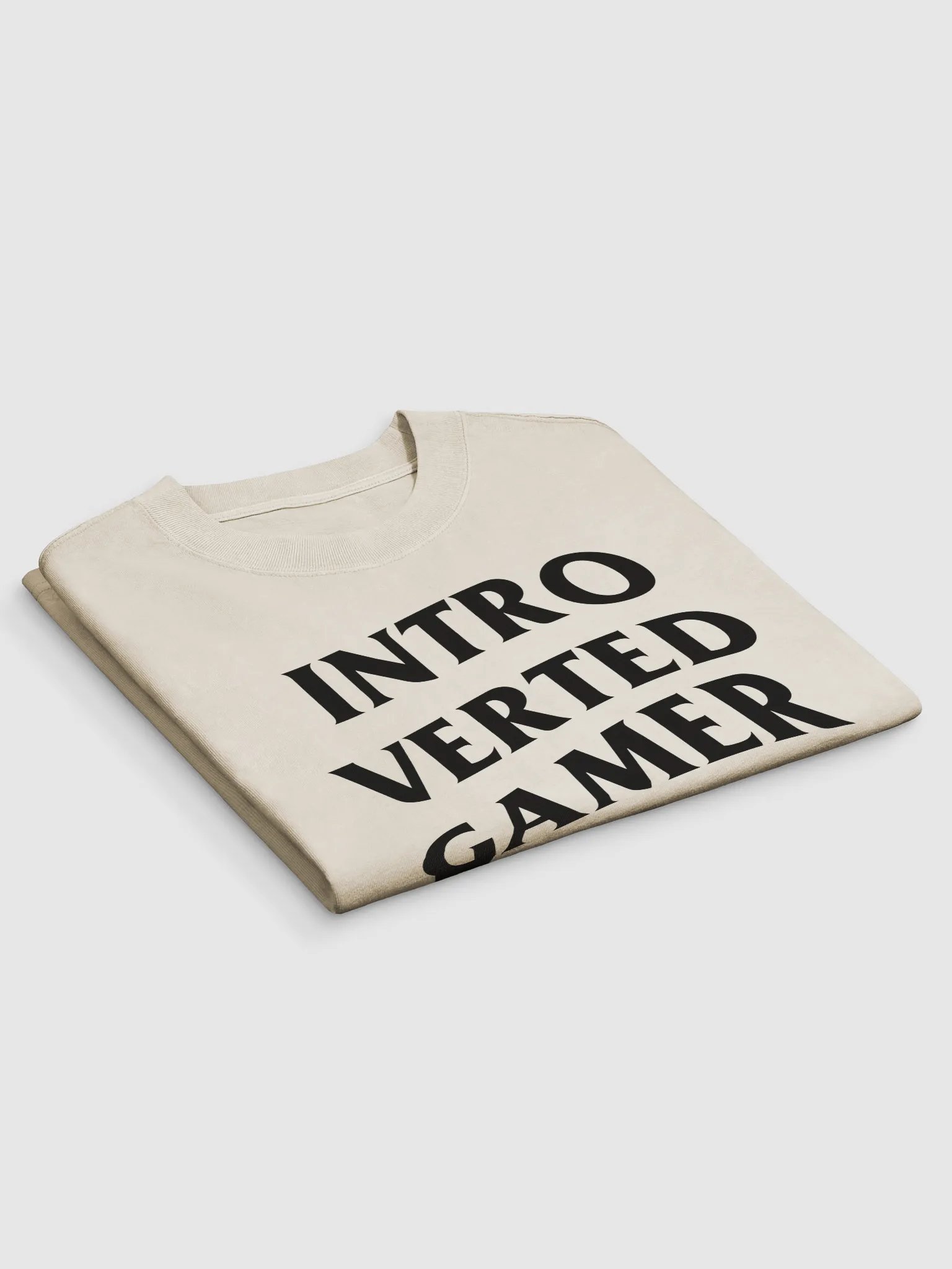 Introverted Gamer Club Oversized Tee product image (3)