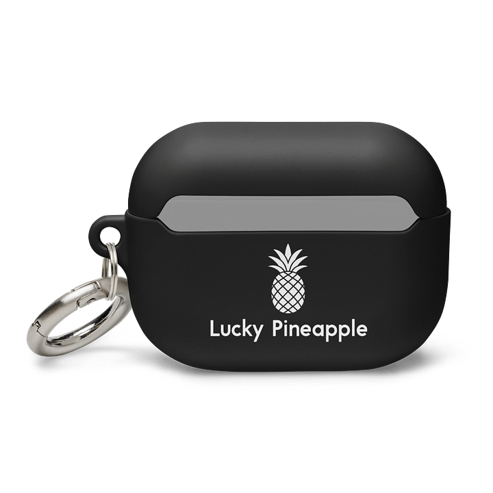 Lucky Pineapple Films Logo Black AirPods® Case product image (2)