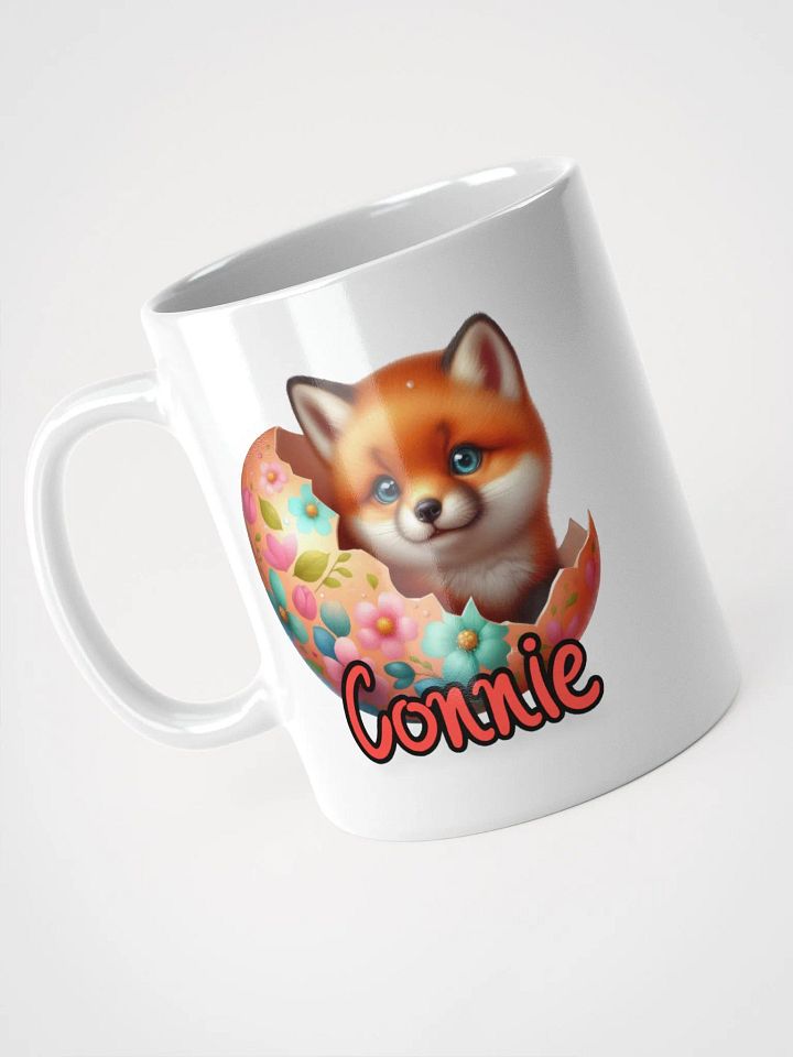 "Connie" Fox Easter Egg - White Mug product image (1)