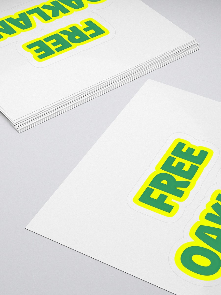 Free Oakland Stickers product image (4)