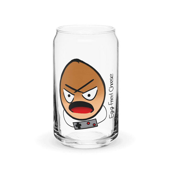 EggFriedCheese Drinking Glass (16oz) product image (1)