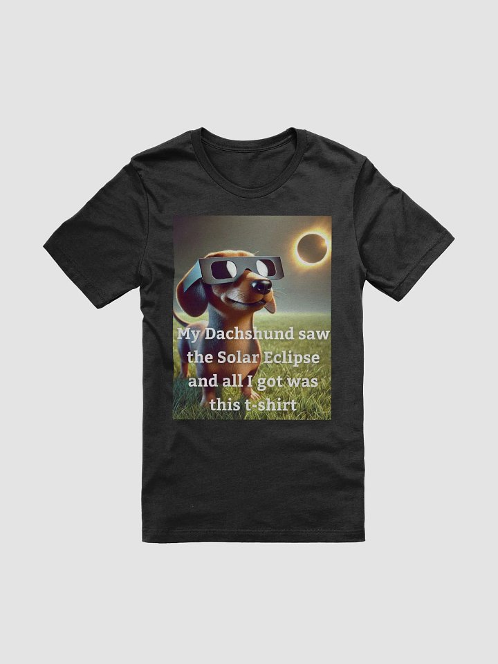 Dachshund Watching Solar Eclipse T-Shirt product image (1)