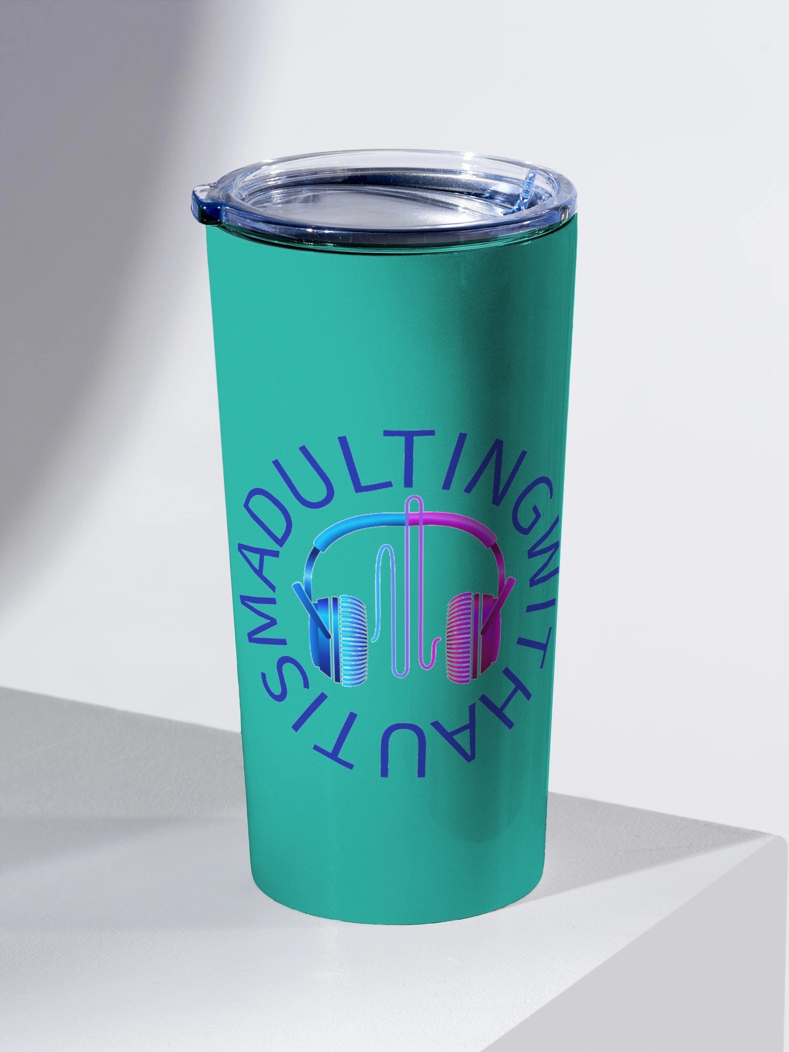Adulting with Autism Tumbler – Sip. Speak. Shine. product image (2)