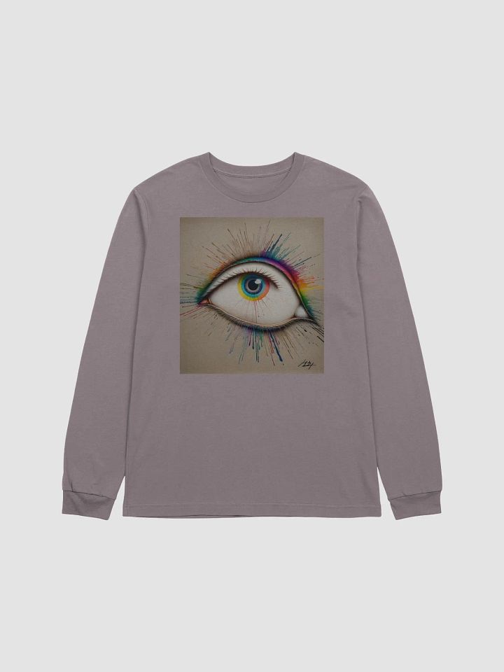 Rainbow Iris Long Sleeve Tee product image (1)