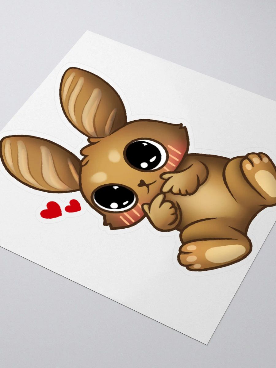 Shy Brebunny Sticker product image (3)