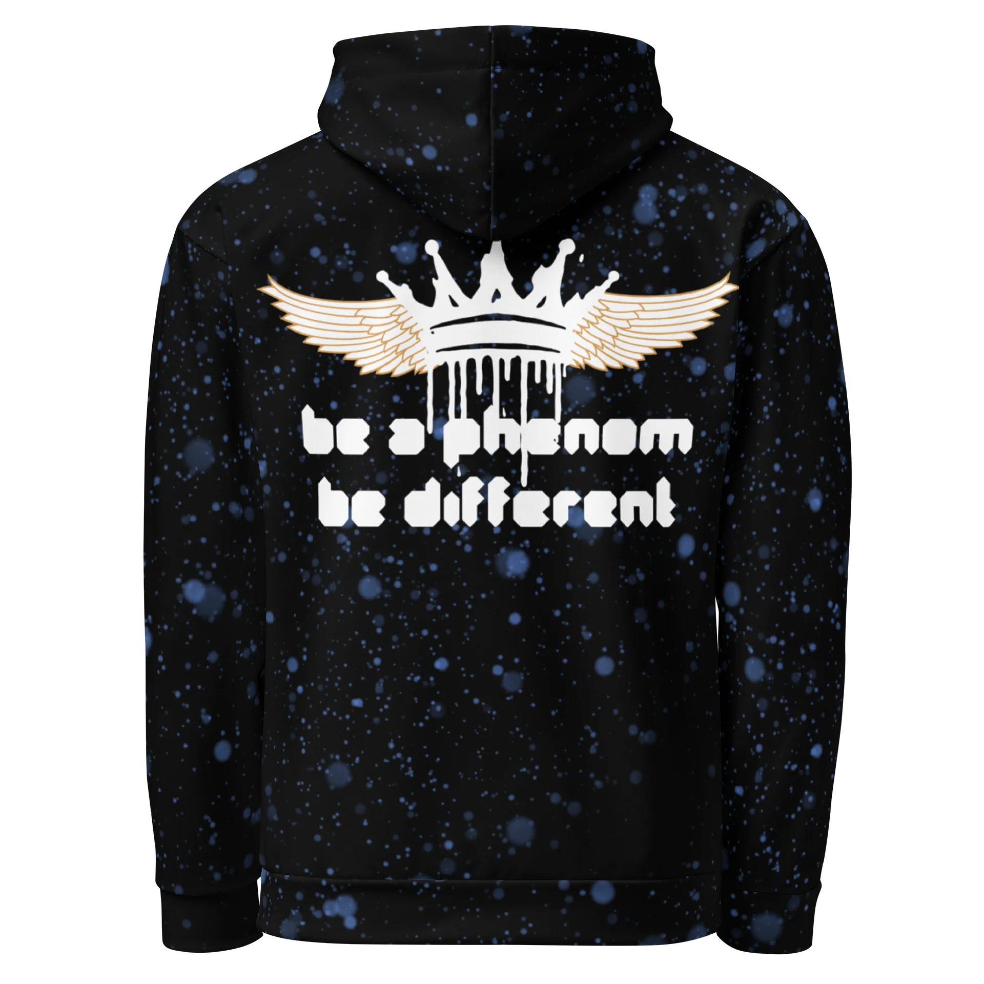 Phantom Blue Splatter hoodie product image (2)