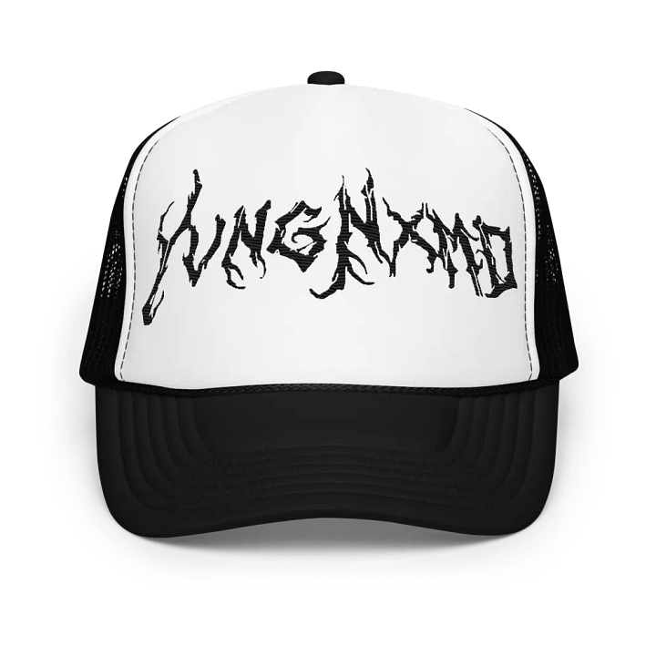 Black Script Logo FleaMarket Trucker Cap product image (1)