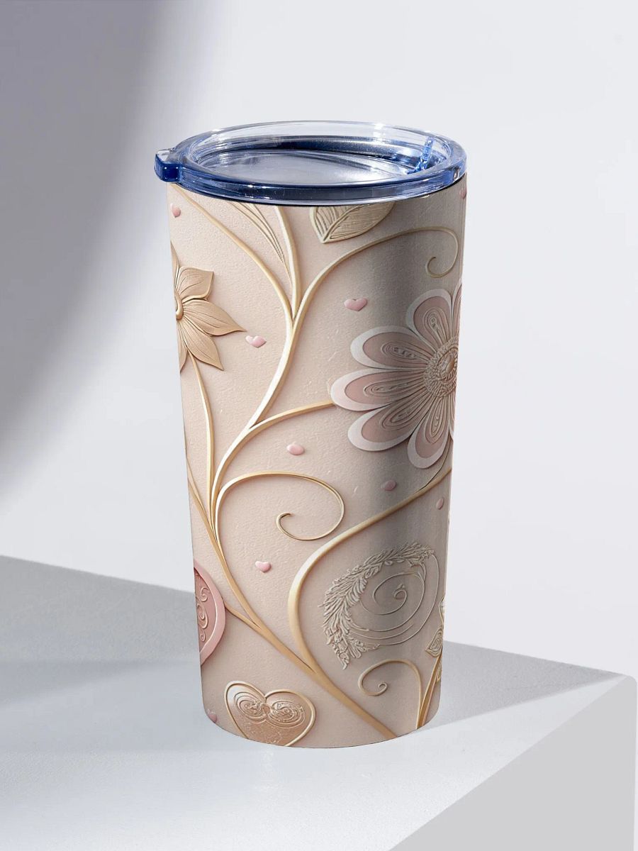 Cherished Blooms 20oz Stainless Steel Tumbler product image (2)