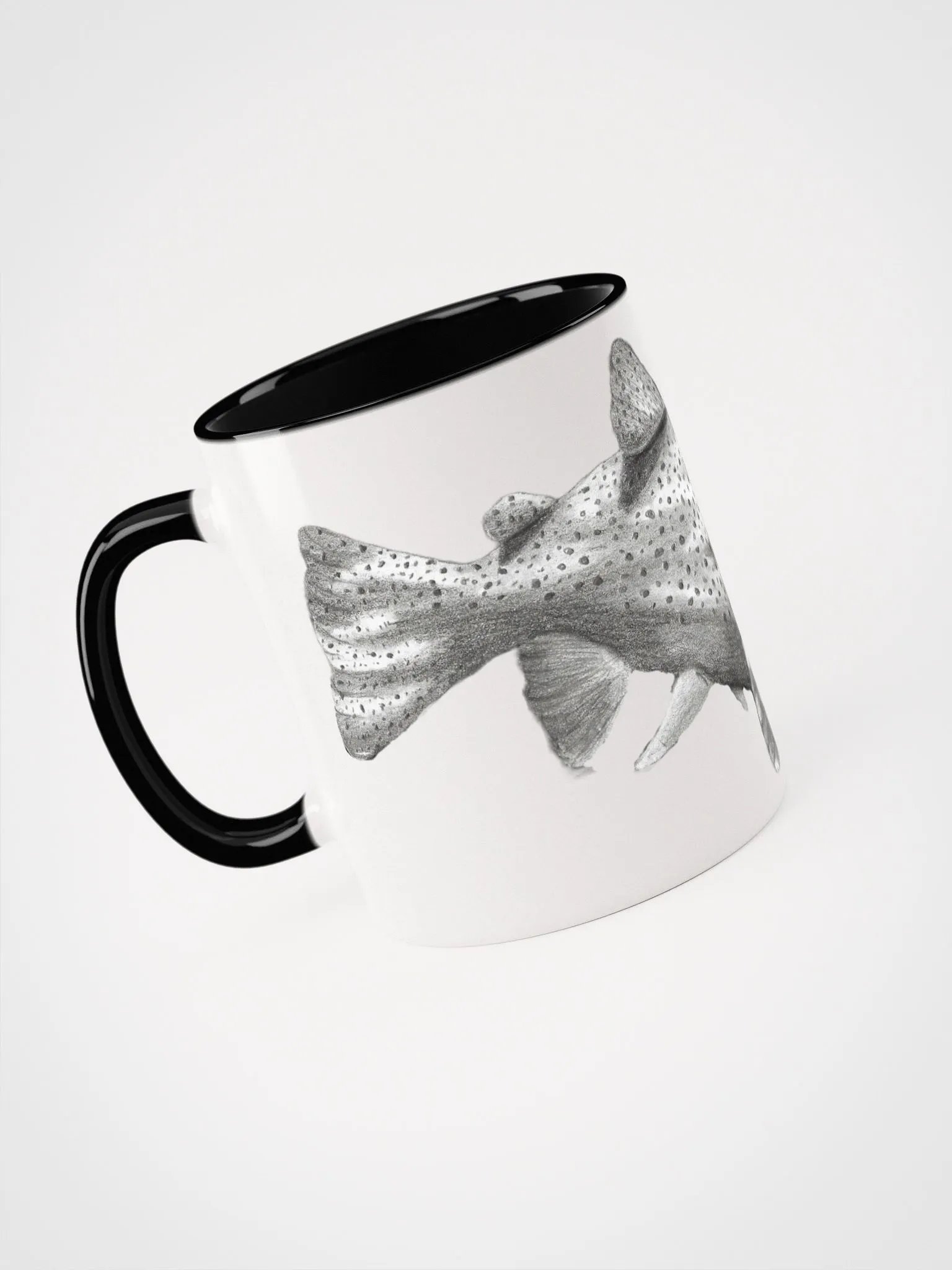 Trout Drawing Mug product image (42)
