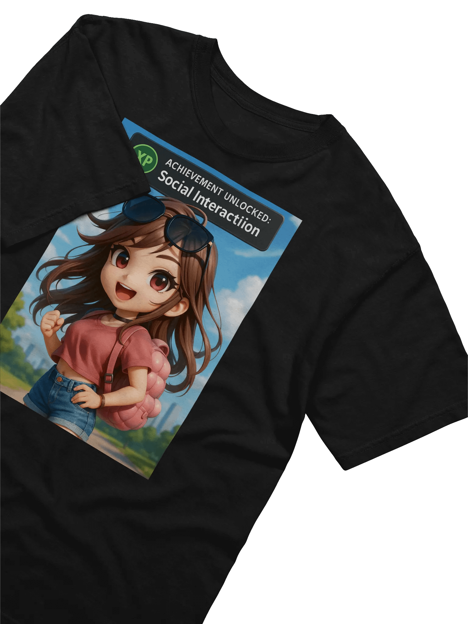 Achievement Unlocked: Social Interaction T-Shirt product image (38)