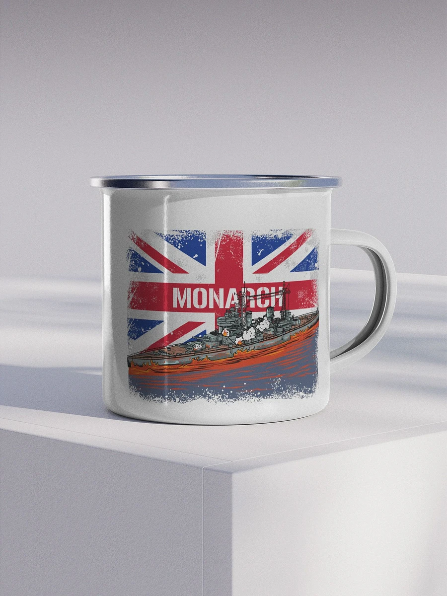 Burning Monarch Metal Mug product image (4)