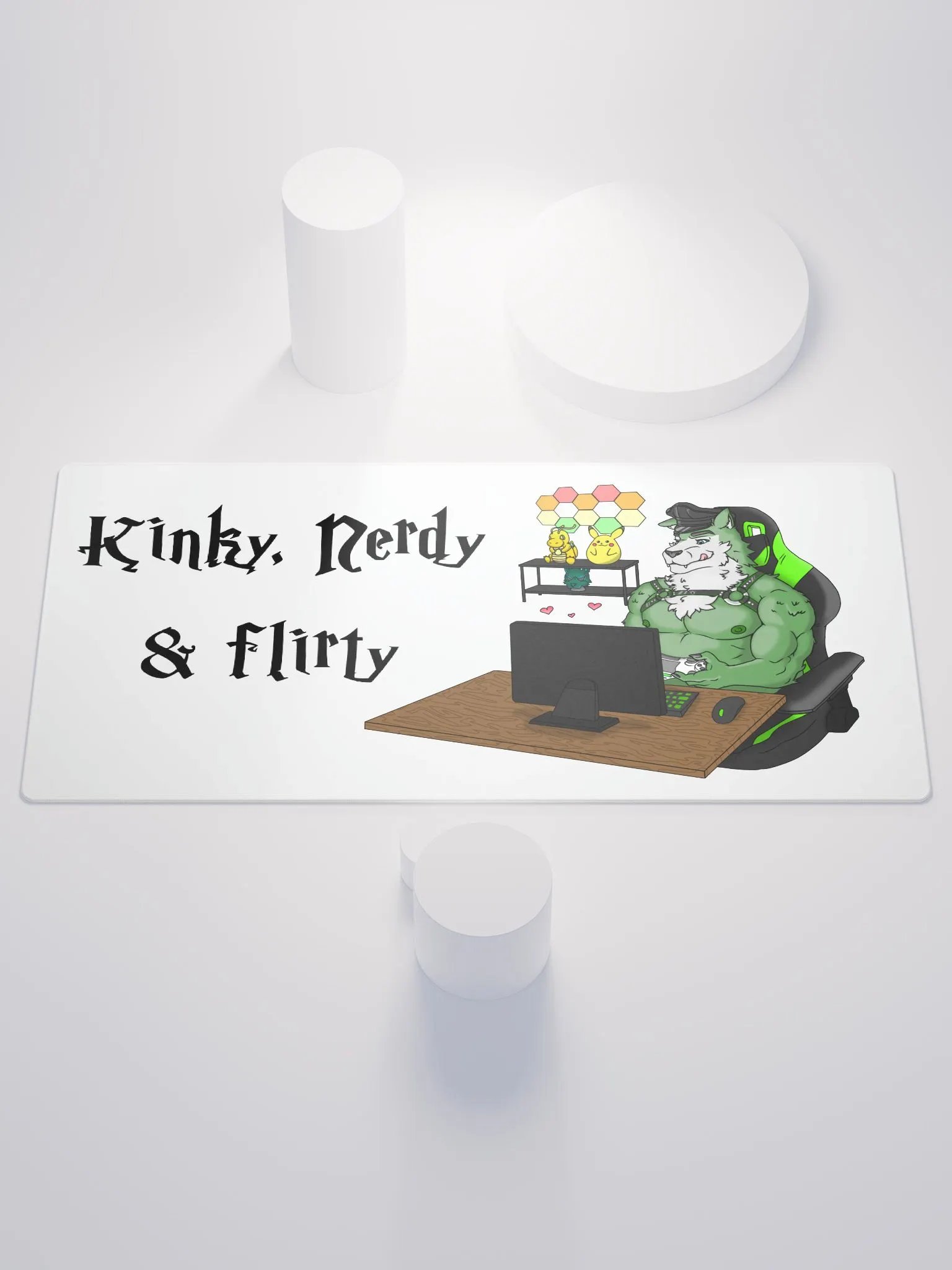 Kinky, Nerdy & Flirty Gaming Mouse Pad product image (1)