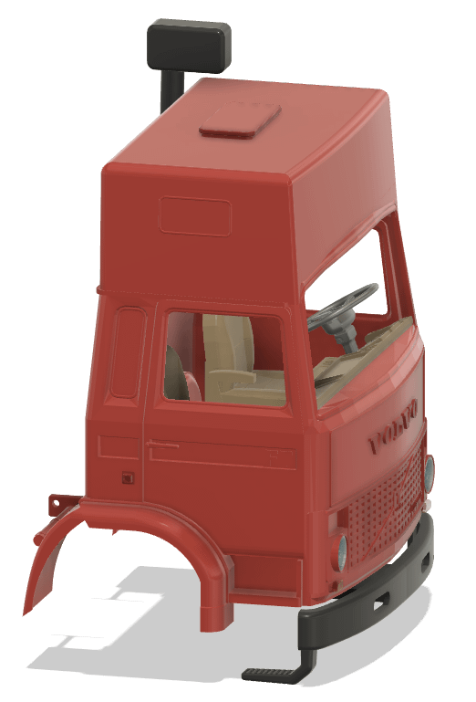 volvo F7 daycab sleeper pod product image (3)