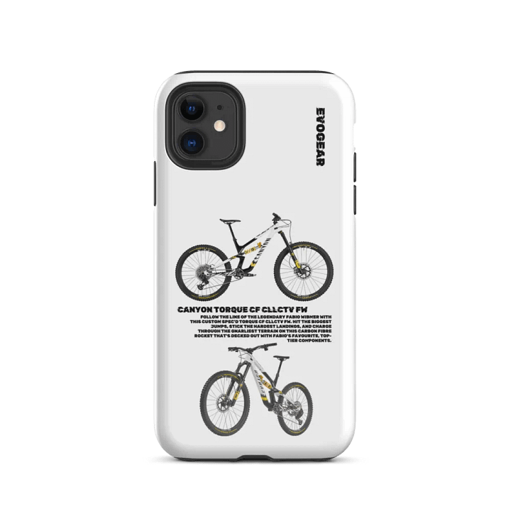 White Torque CF CLLCTV FW iPhone Case product image (2)