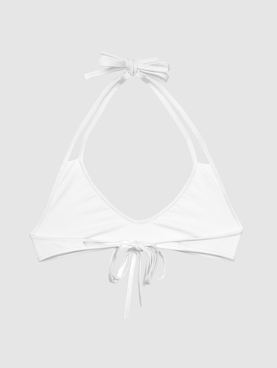 LangGang Bikini Top White product image (2)