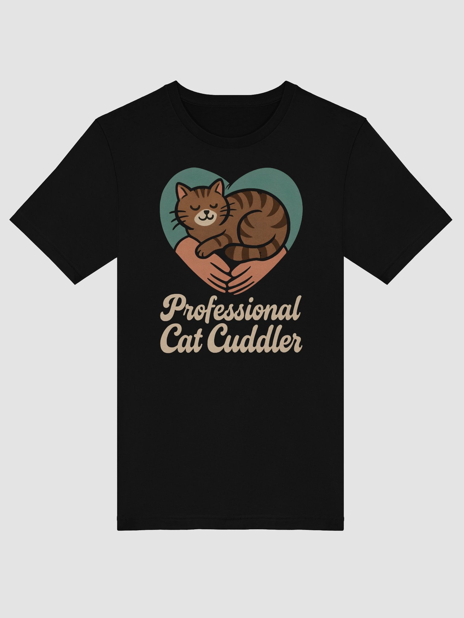 Professional Cat Cuddler T-Shirt product image (5)