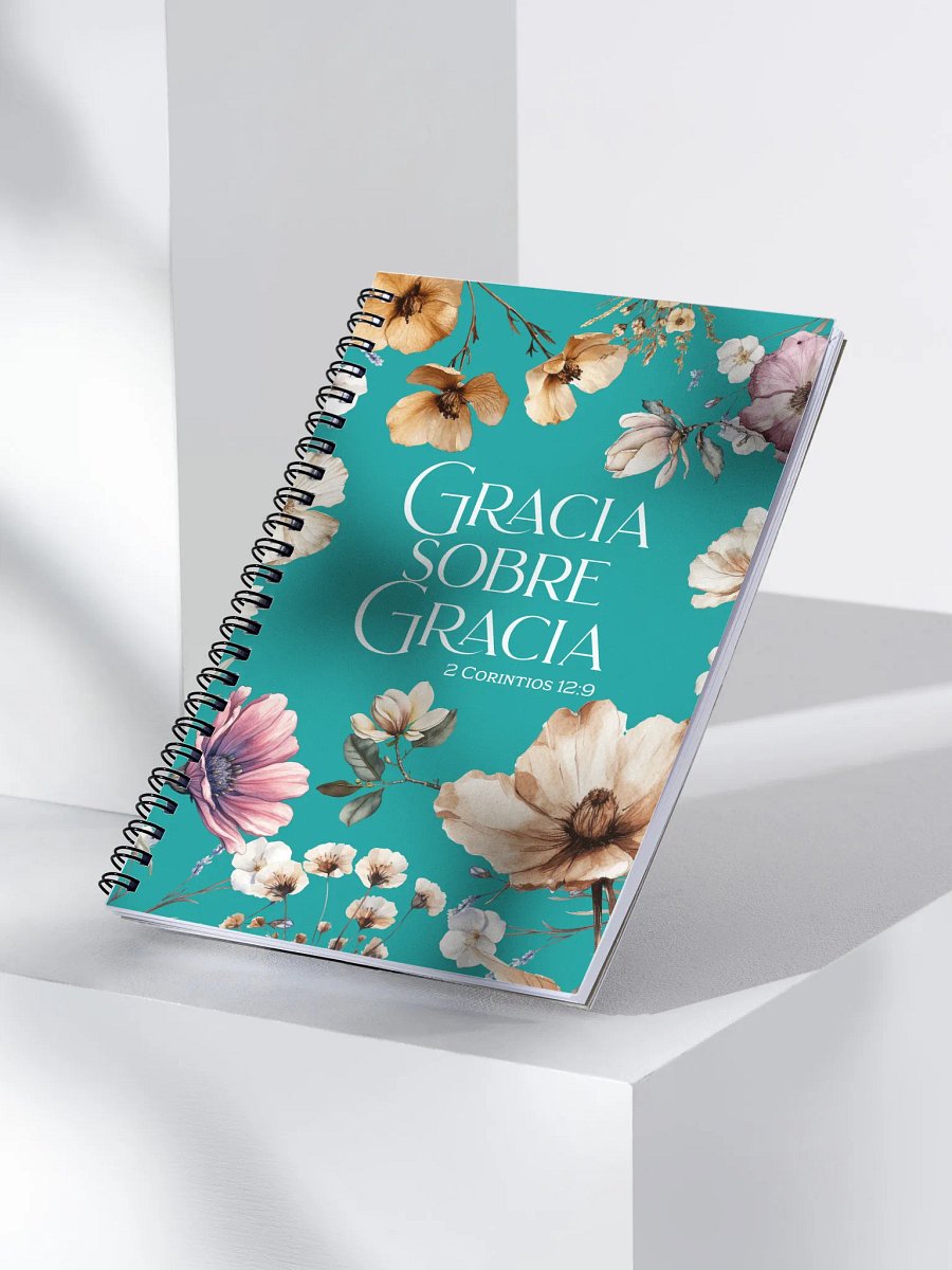 Gracia Sobre Gracia Spiral Notebook product image (3)