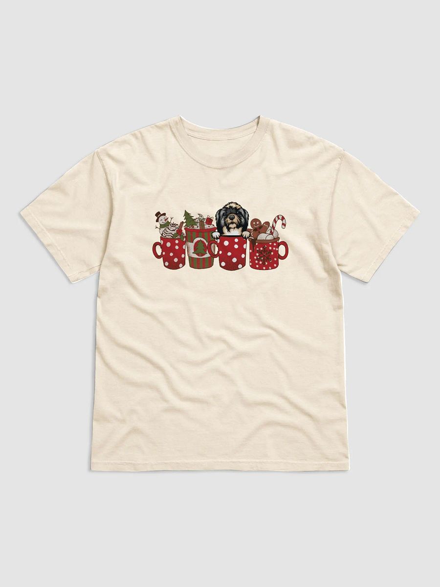 Cute Shih Tzu(2) in a Christmas Cup T-Shirt | Funny Christmas Pup in a Cup product image (14)