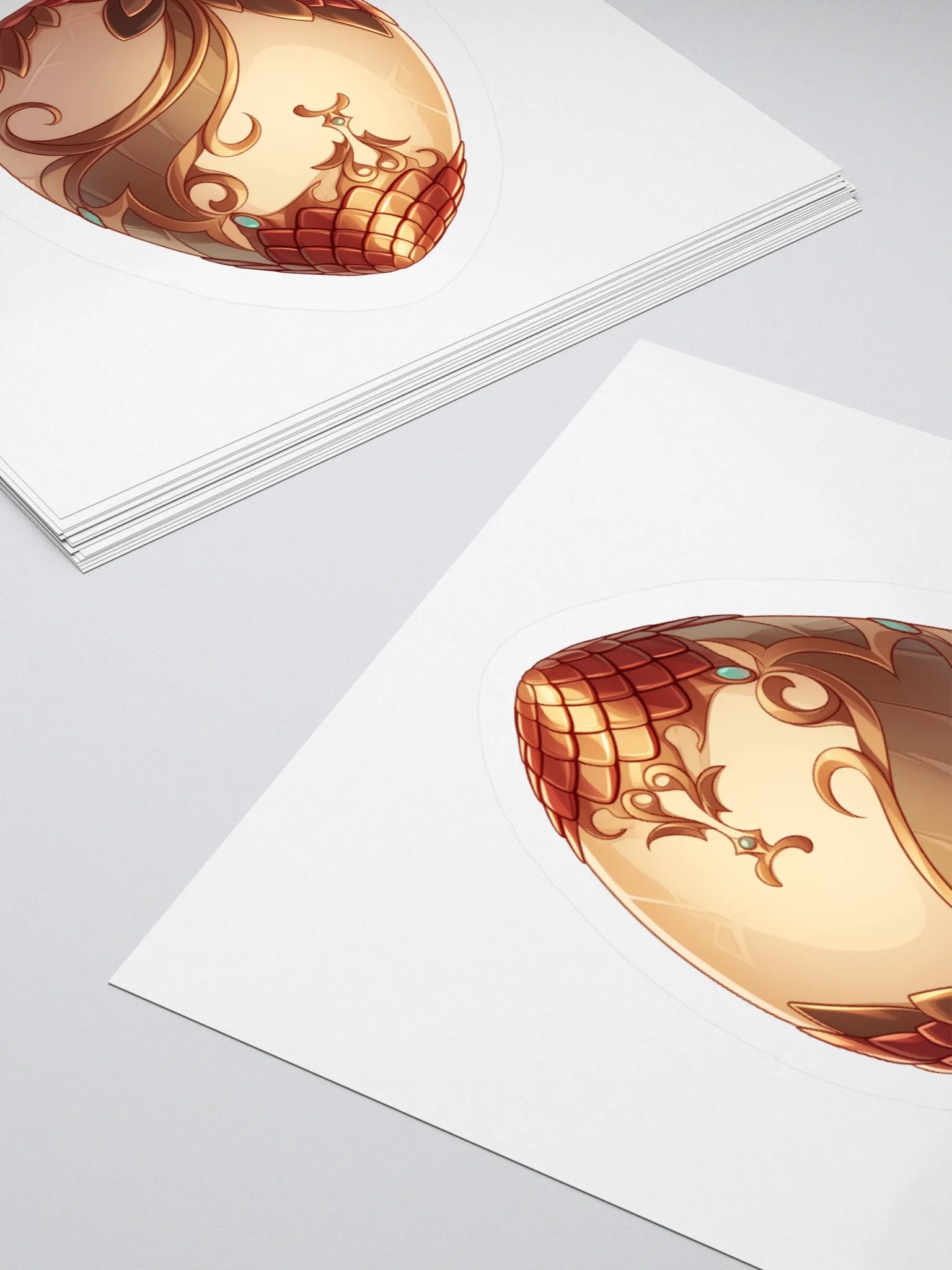 Copper Dragon Egg - Sticker product image (11)