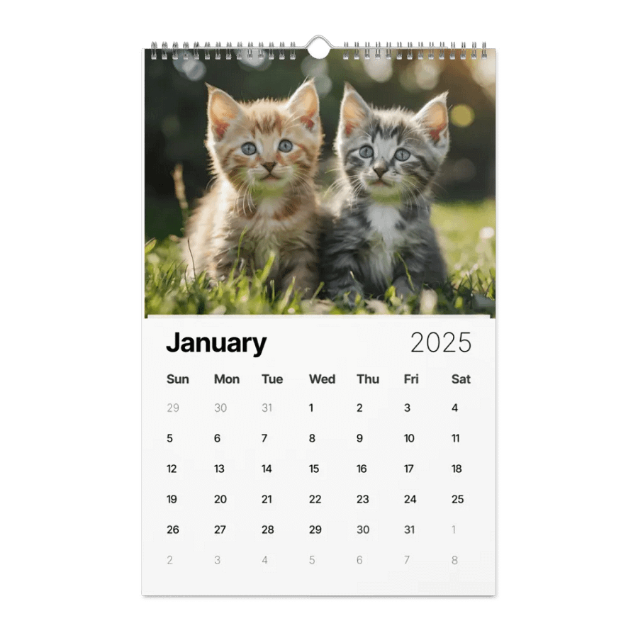 They are Sooooo Cute! CZ229 Kittens Calendar product image (6)