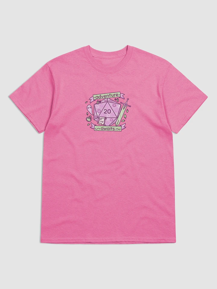 Adventure Awaits D&D Pink T-Shirt product image (1)
