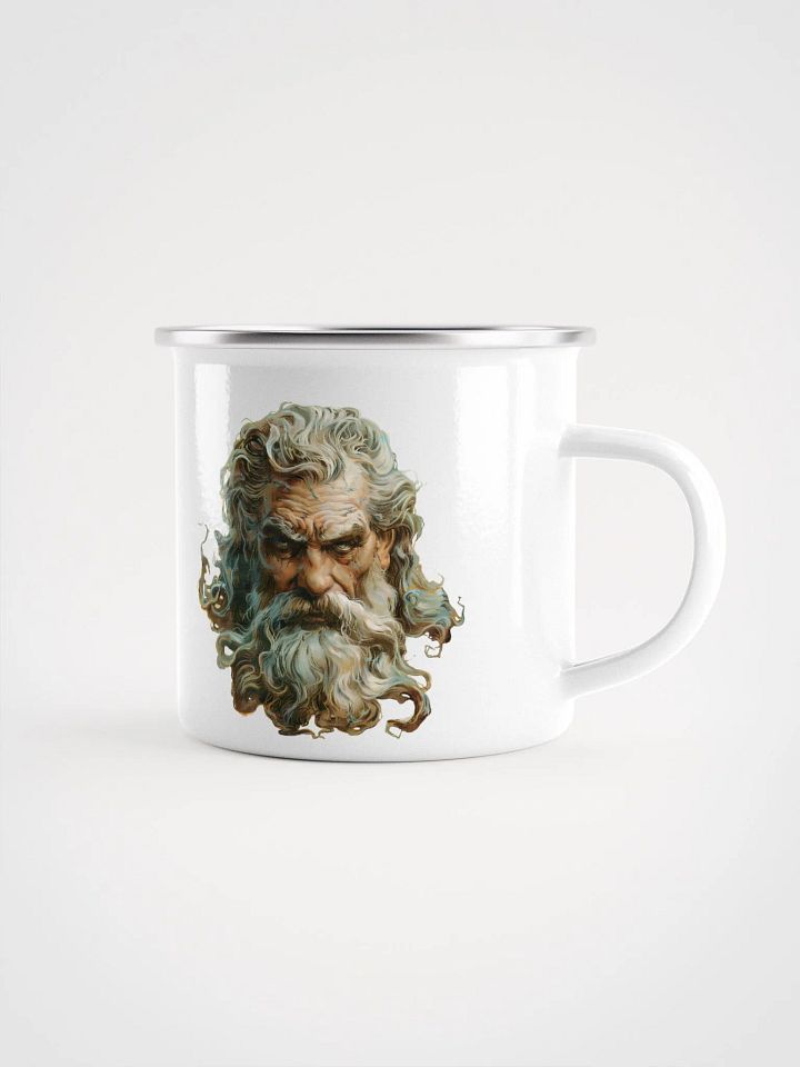 Zeus - The God of Thunder Enamel Mug product image (1)