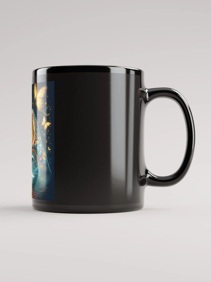 Love & Light Black Glossy Mug product image (2)