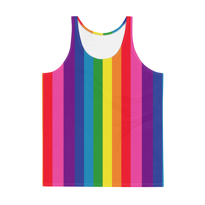 1978 Rainbow Pride Flag = 8-Color - All-Over Print Tank product image (1)