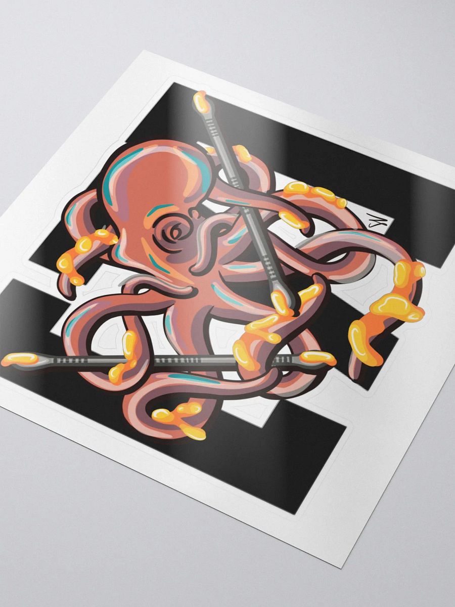 Dabbing Septopus Solid[7] Logo Sticker product image (5)
