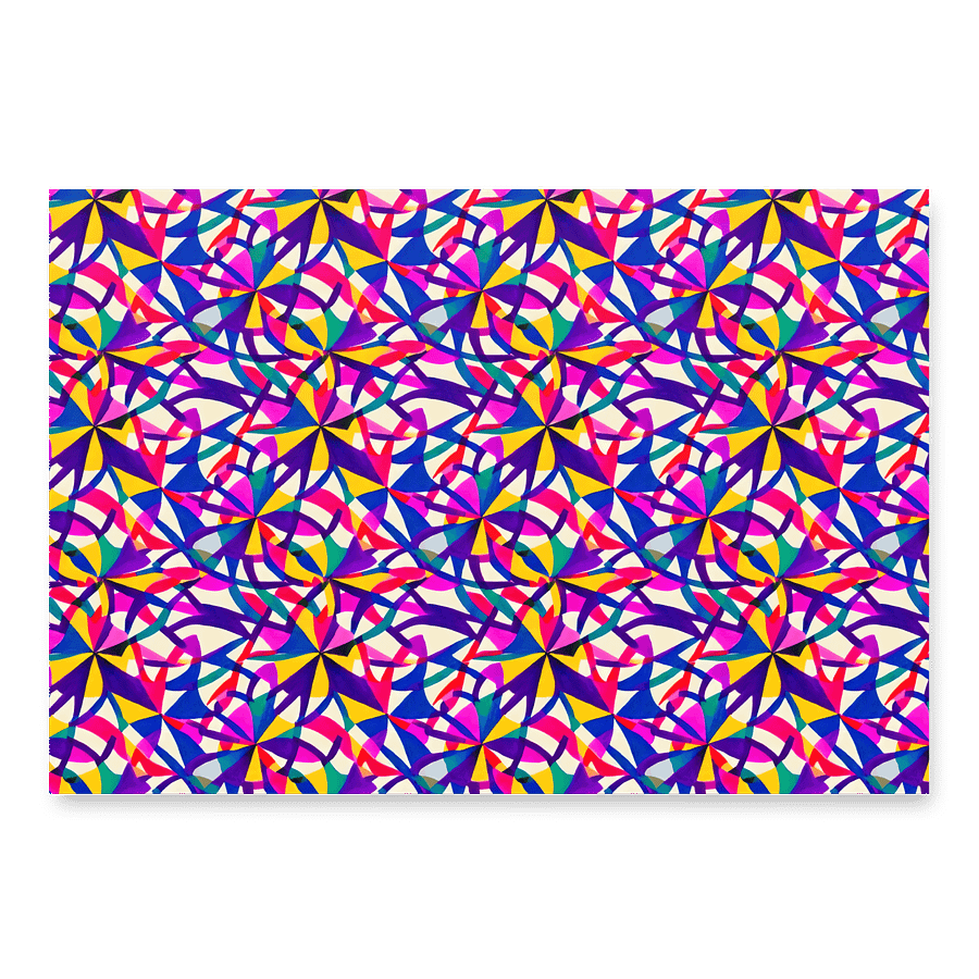 Ranbow Shapes Paper Sheet product image (2)