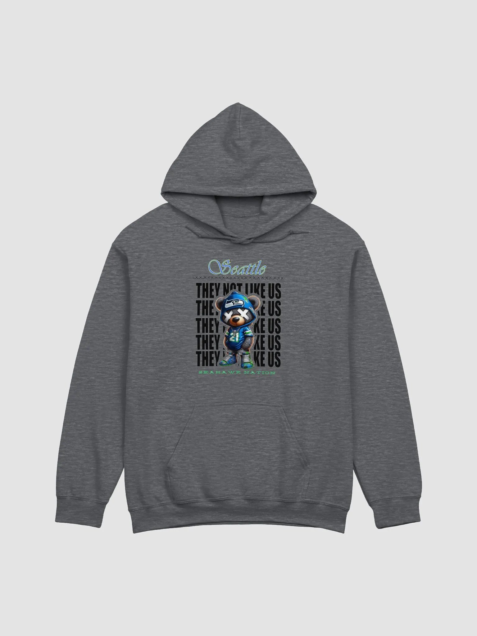 Seattle Bear XX Hoodie Seahawks Nation product image (3)