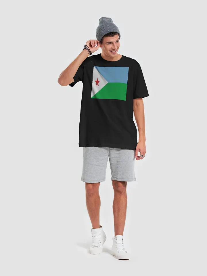Exclusive Unisex Djibouti Flag Graphic Tee by Graphic Grove - Supersoft Cotton product image (2)