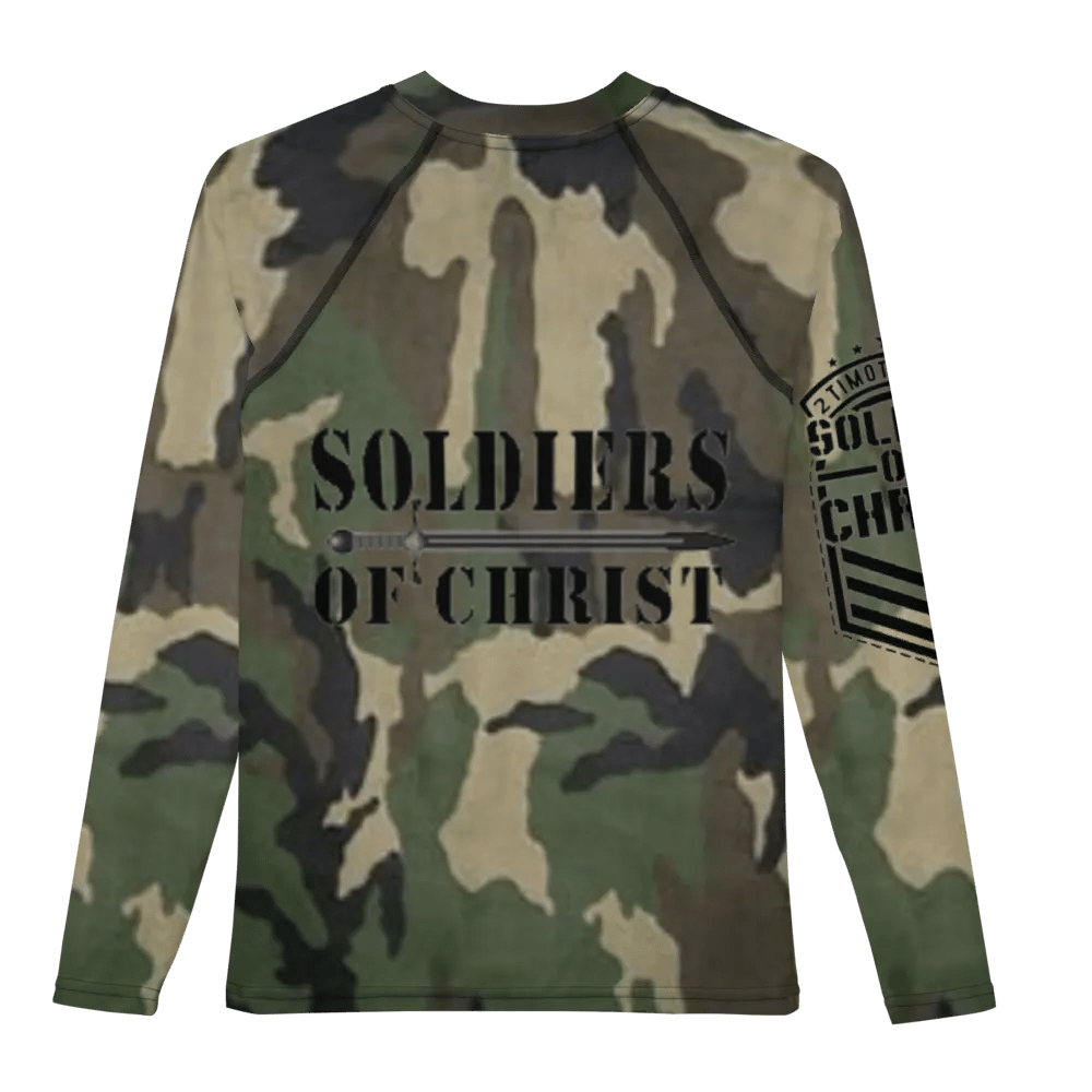 Faithful Camo: Youth Rash Guard - Woodland product image (7)