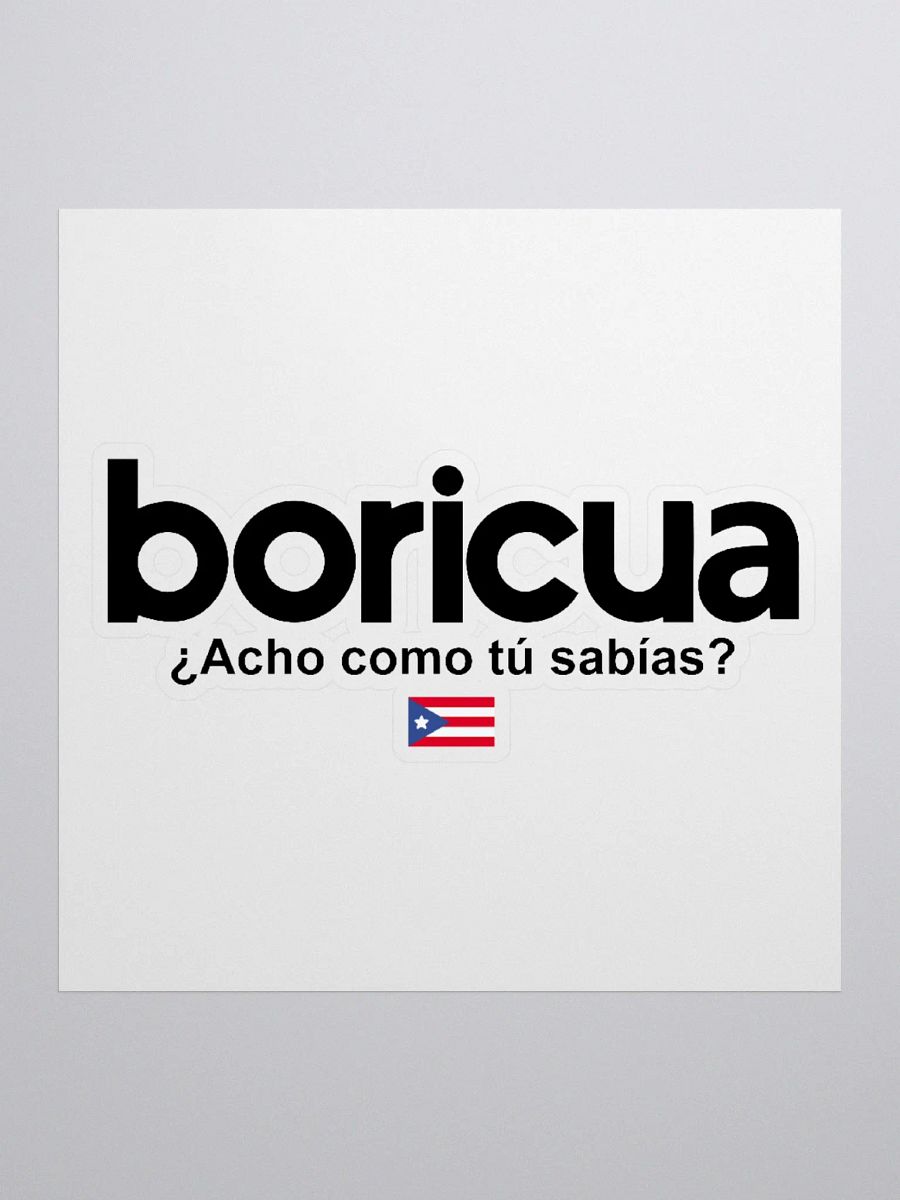 Boricua Sticker product image (1)