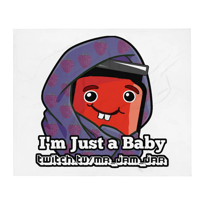 Just a Baby Throw Blanket product image (2)