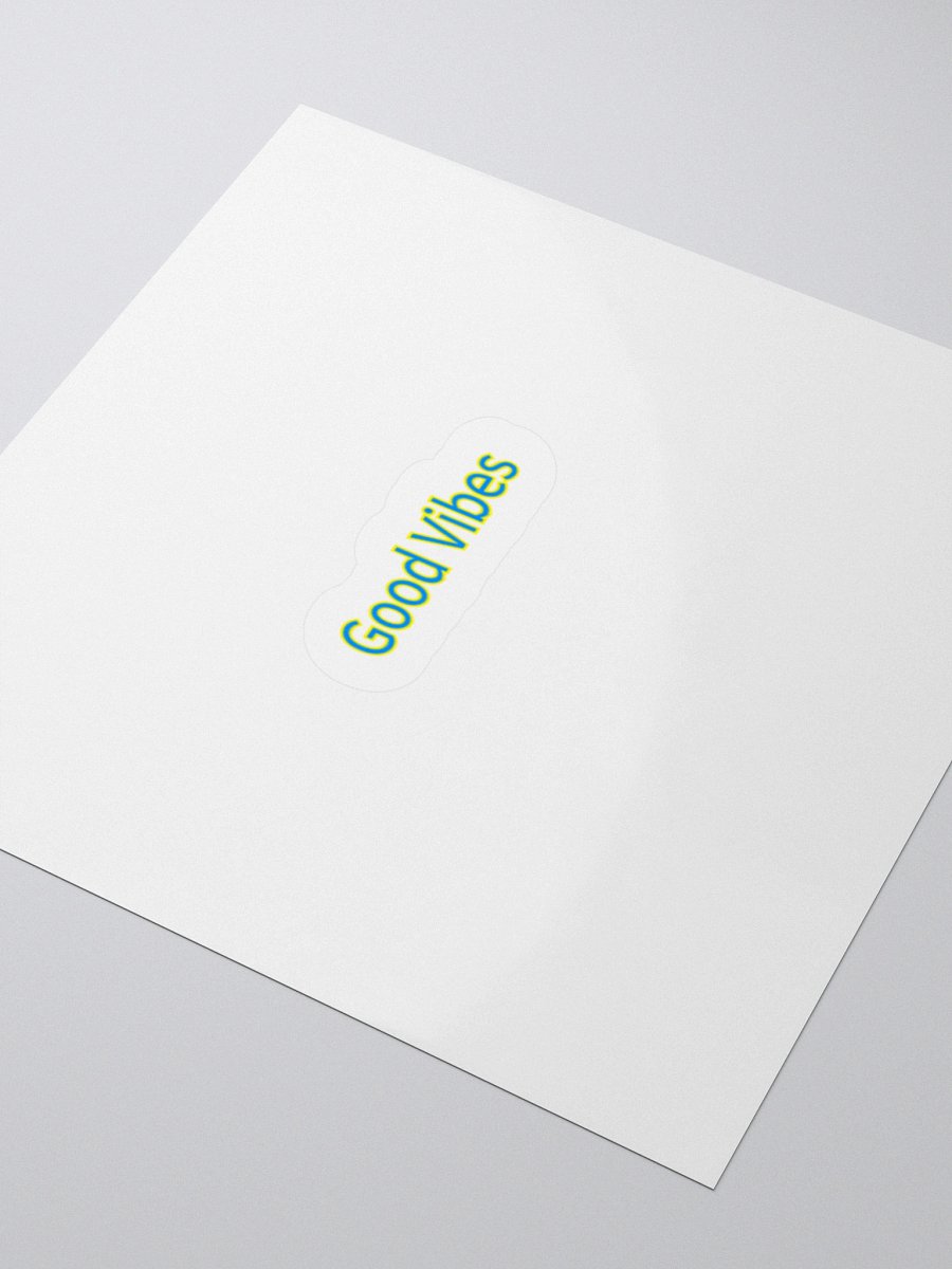 Good Vibes Sticker. product image (3)