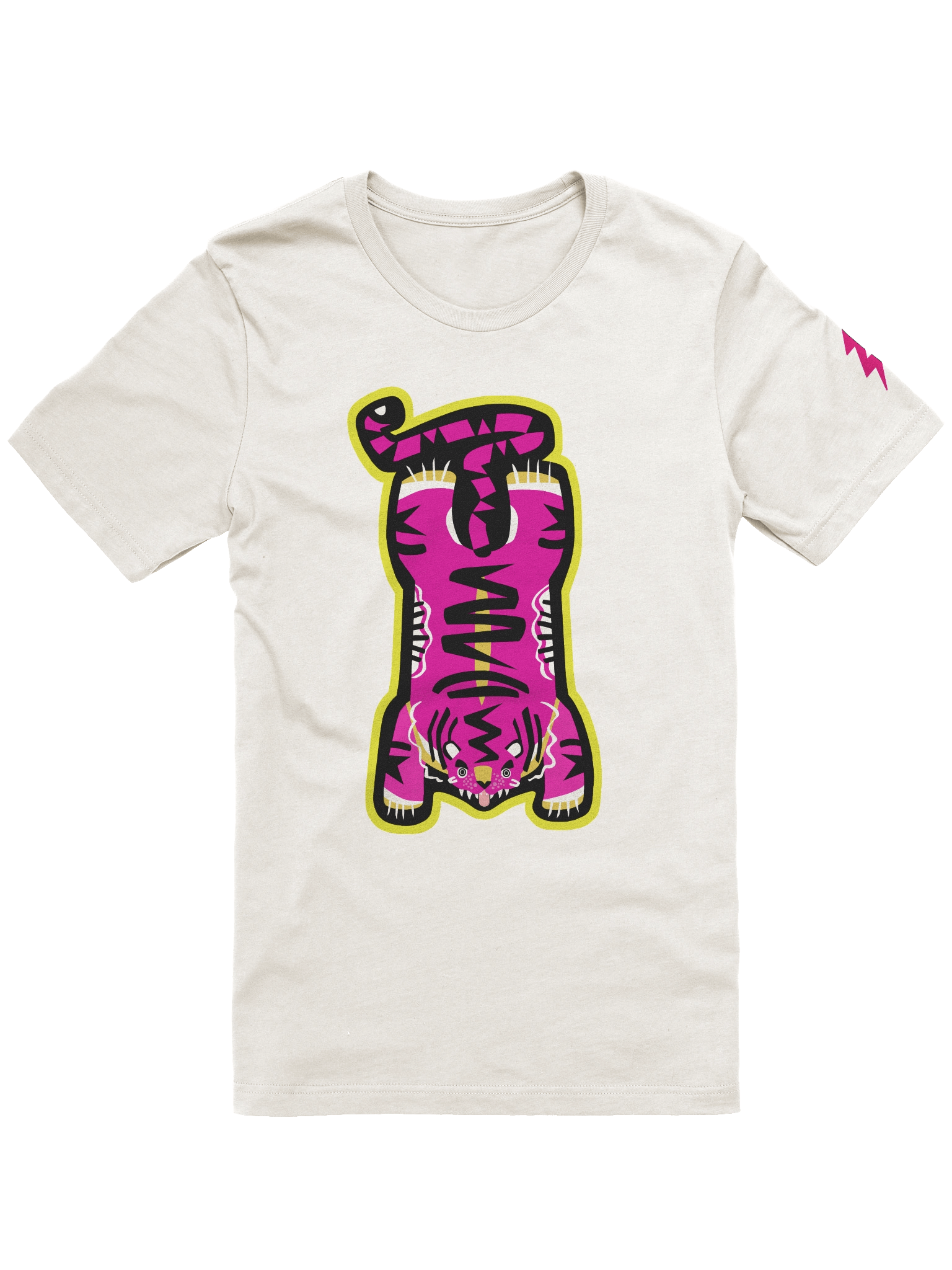 Pink and Yellow Tiger - T-Shirt product image (3)
