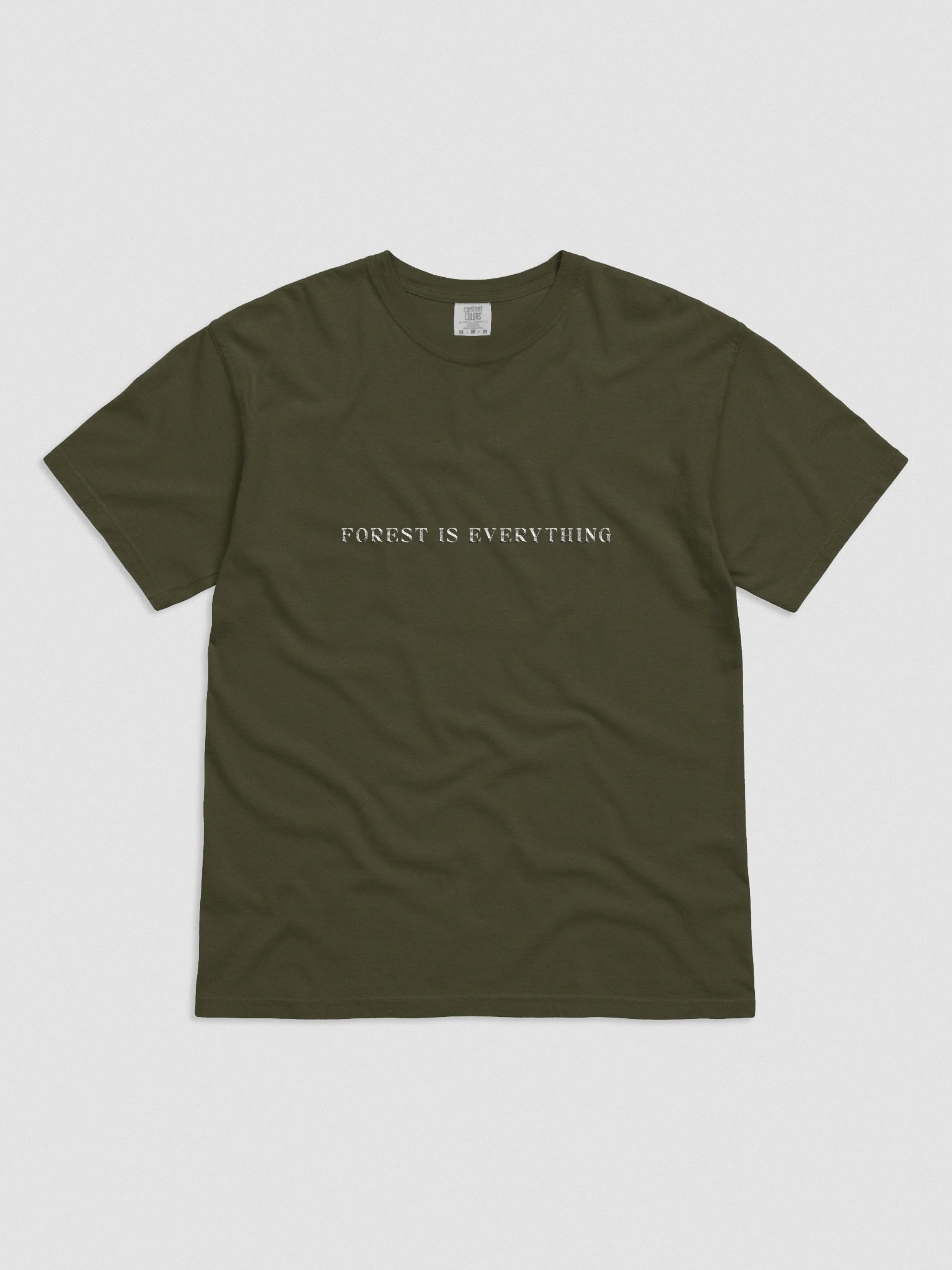 Embroidered Forest Is Everything Unisex Tee product image (3)