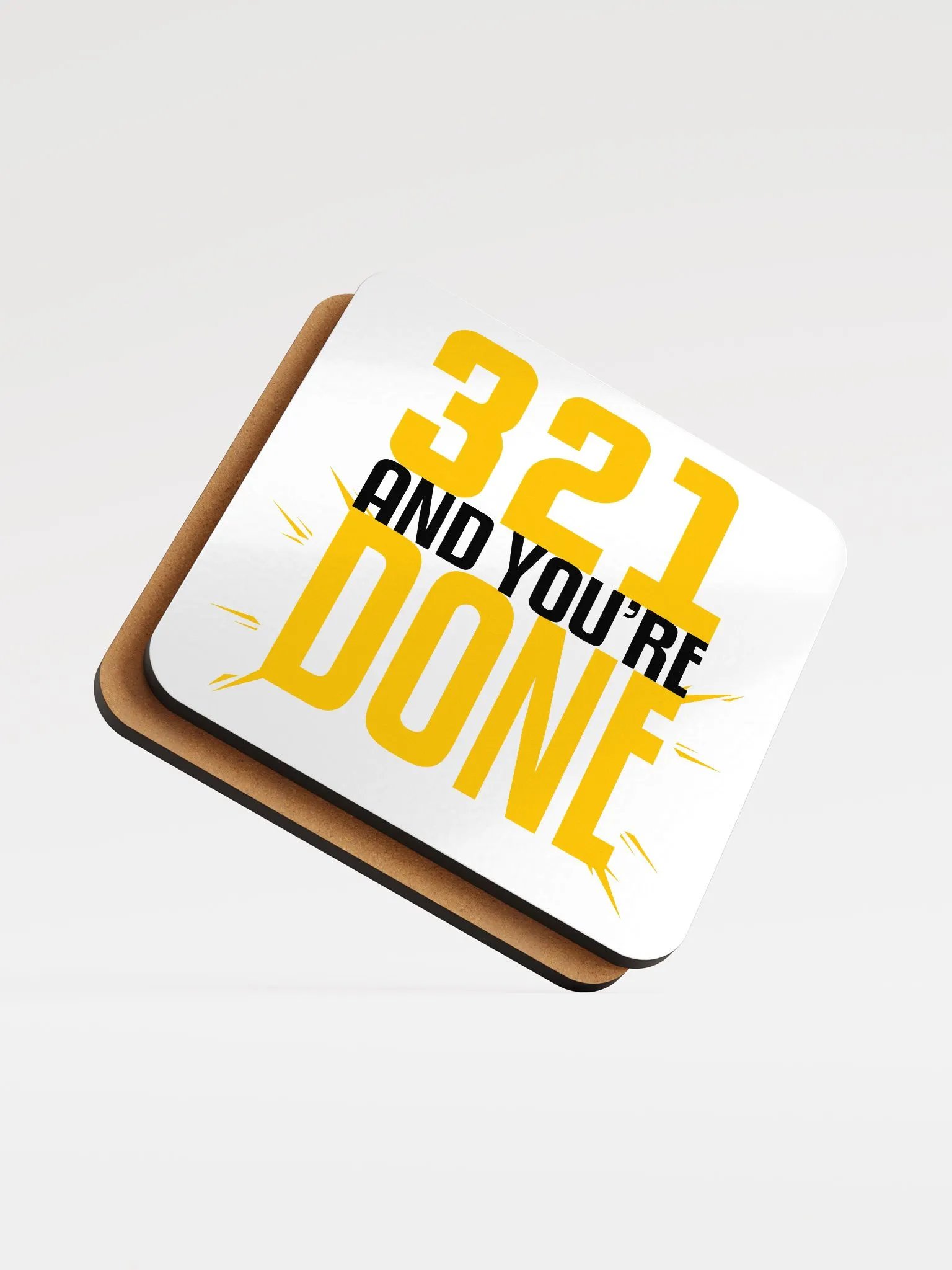 'DONE' Gold Light Coaster product image (5)