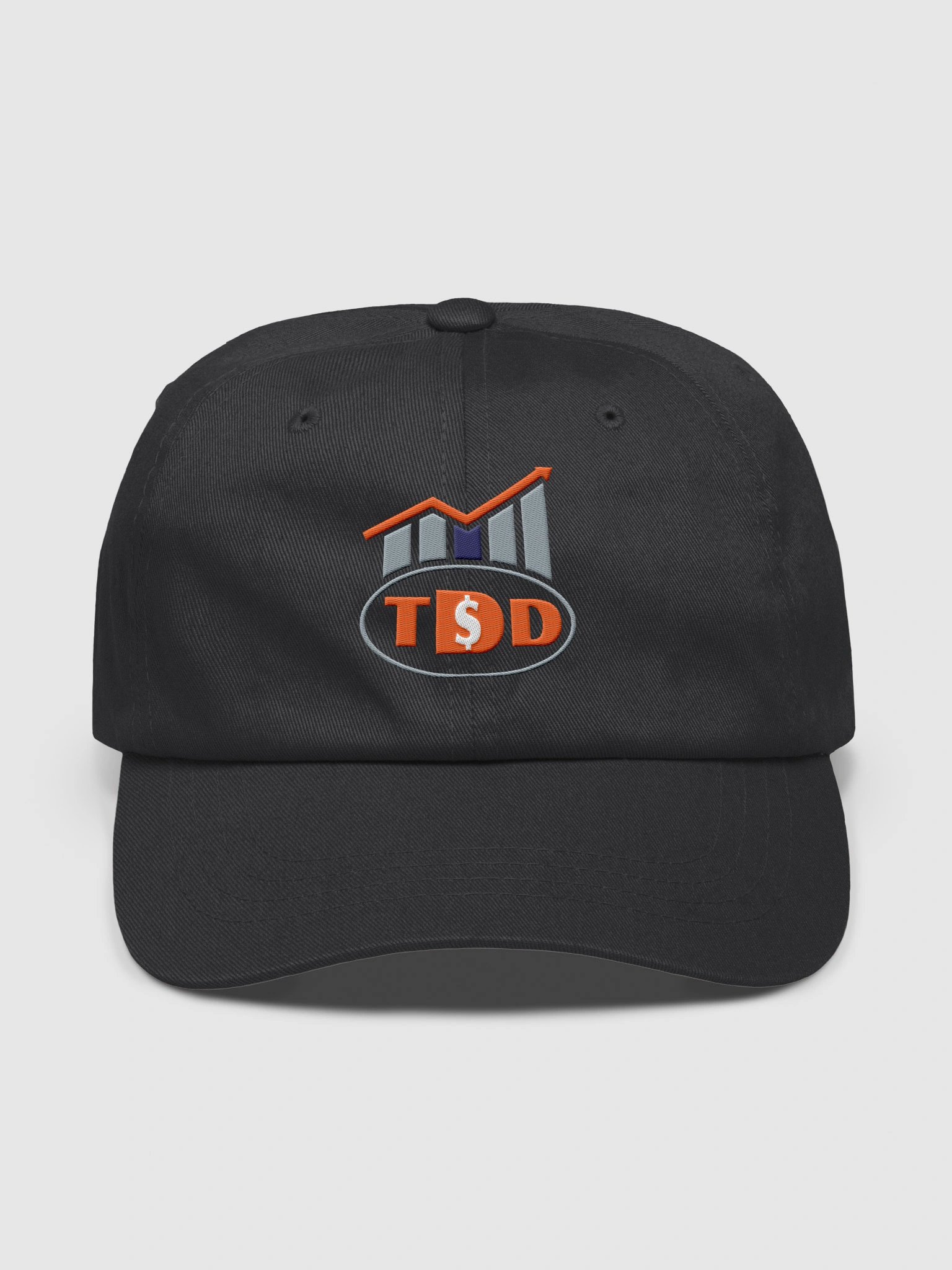 TDD hat with orange logo product image (1)